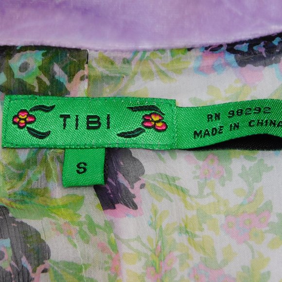 Tibi Lilac Purple Velvet Short Blazer | Rhinestone Buttons | VGUC | Small - Picture 6 of 10